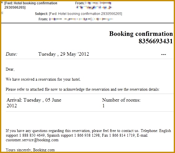 Hotel booking malware 495568