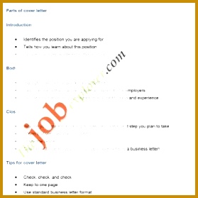 Letter format for Job Application Pdf New Sample Job Cover Letters Job Application Letter 279279
