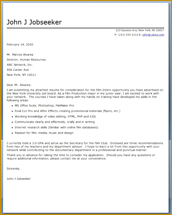 Internship Cover Letter It Internship Cover Letter It Cover Letter Templates Free Sample Example Format Cover Letter Example Internship Elegant Internship 720576