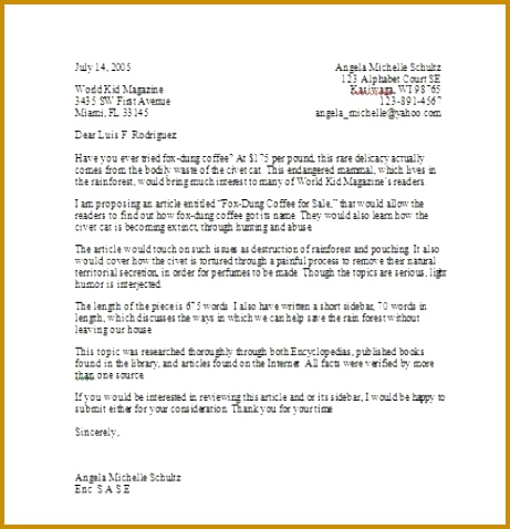 Query Letter Examples Crna Cover Letter How To Write A Query Letter 478461