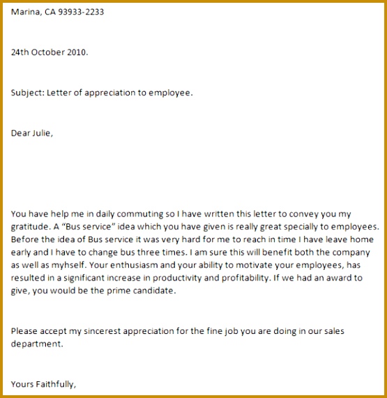 appreciation letter 20 572555