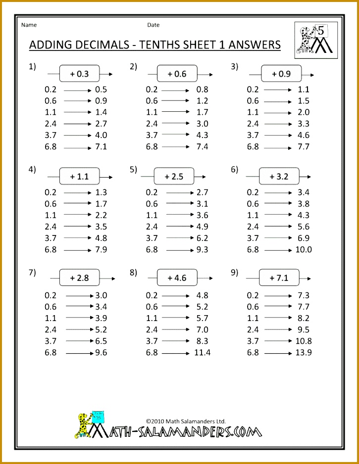 Worksheet 938725