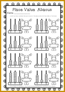 Site with math worksheets Abacus for Numbers up to 99 School Numbers Math Pinterest 310219