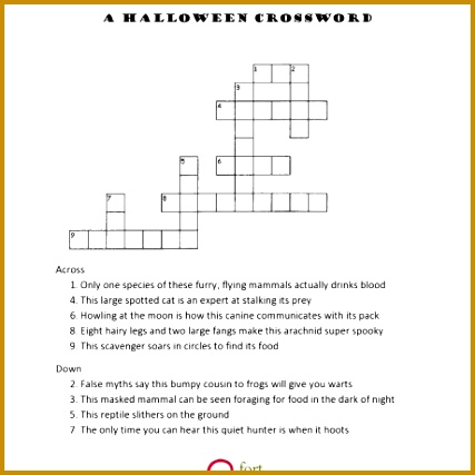 make the grade crossword two legged animals puzzle sc math polygons worksheets answers halloween printable 3 427427