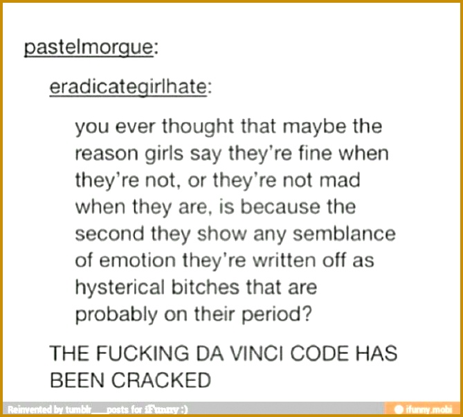 the fucking da Vinci code has been cracked 602669