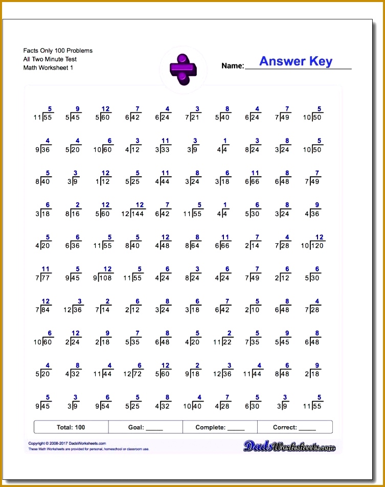 Whole Facts Division Worksheets 953753