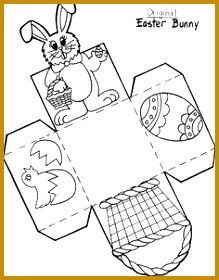 early play templates Want to make a simple easter basket Easter basket templates 219280