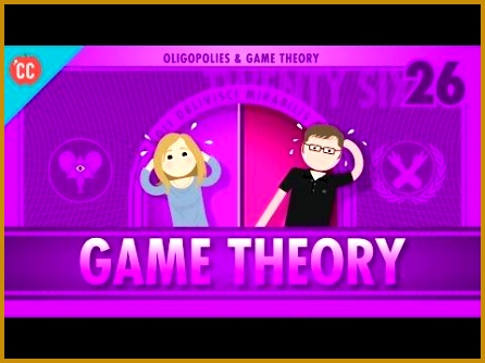 Game Theory and Oligopoly Crash Course Economics 26 The Flawed System Pinterest 334446