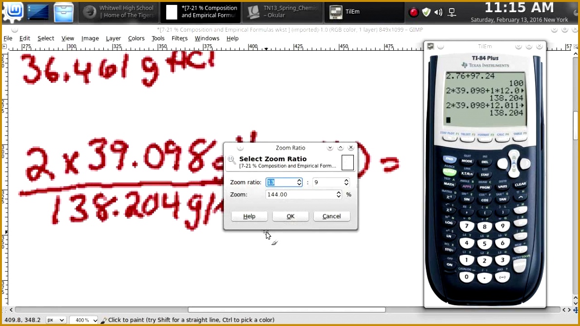 Worksheet Percent position and Empirical Formulas – Episode 702 – page 7 21 6691190