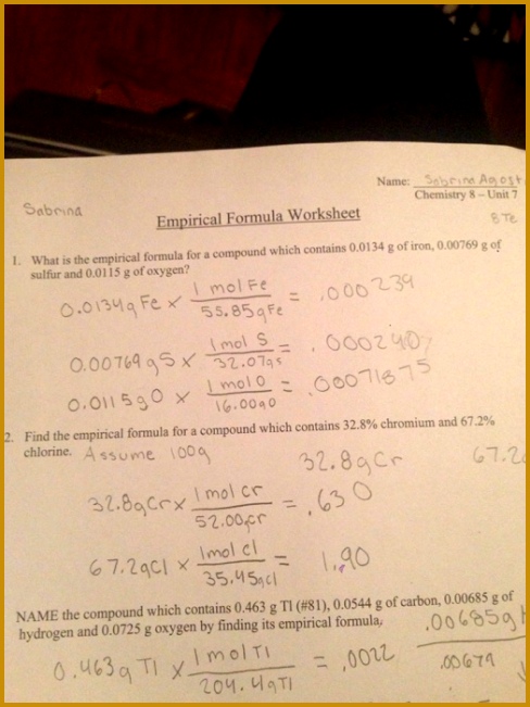 Question What is the empirical formula for a pound which contains 0 0134 g of iron 0 g of sulfur 651488