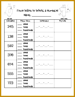 Expanded form 325251