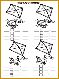 Spring Kite Fact Families 325244