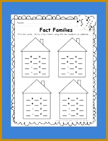 Are your kids struggling to identify fact families This worksheet will show you if you need to work on setting up equations for addition or subtra… 287219