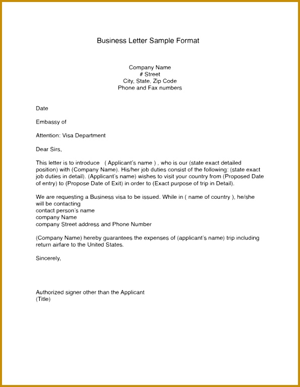 Formal business letter template format block form example contract Ymxpy 29 Formal business letter template new Formal Business Letter Template pany Release From A Sample Format 595769
