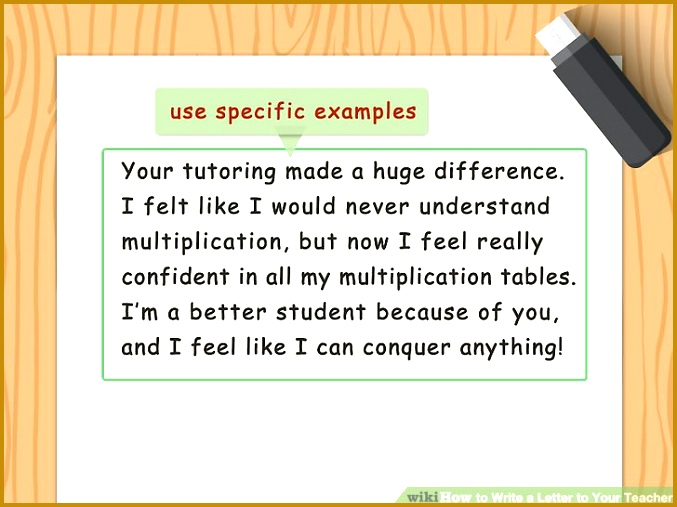 Image titled Write a Letter to Your Teacher Step 10 507677