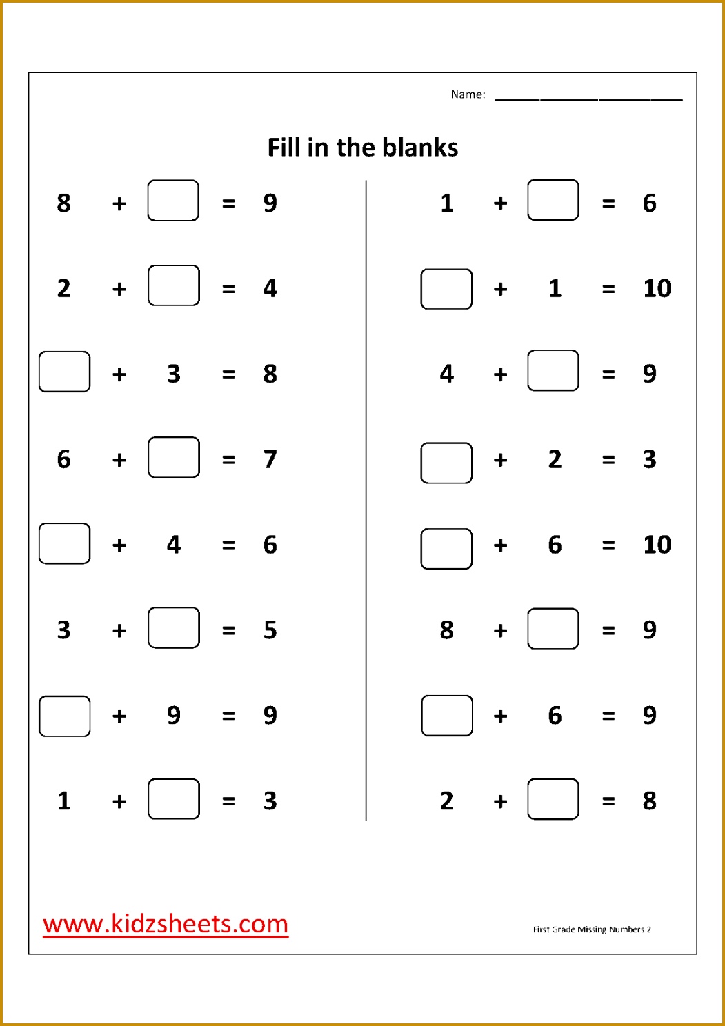 Free Printable First Grade Worksheets Free Worksheets Kids Maths Worksheets Maths Worksheets 10511488