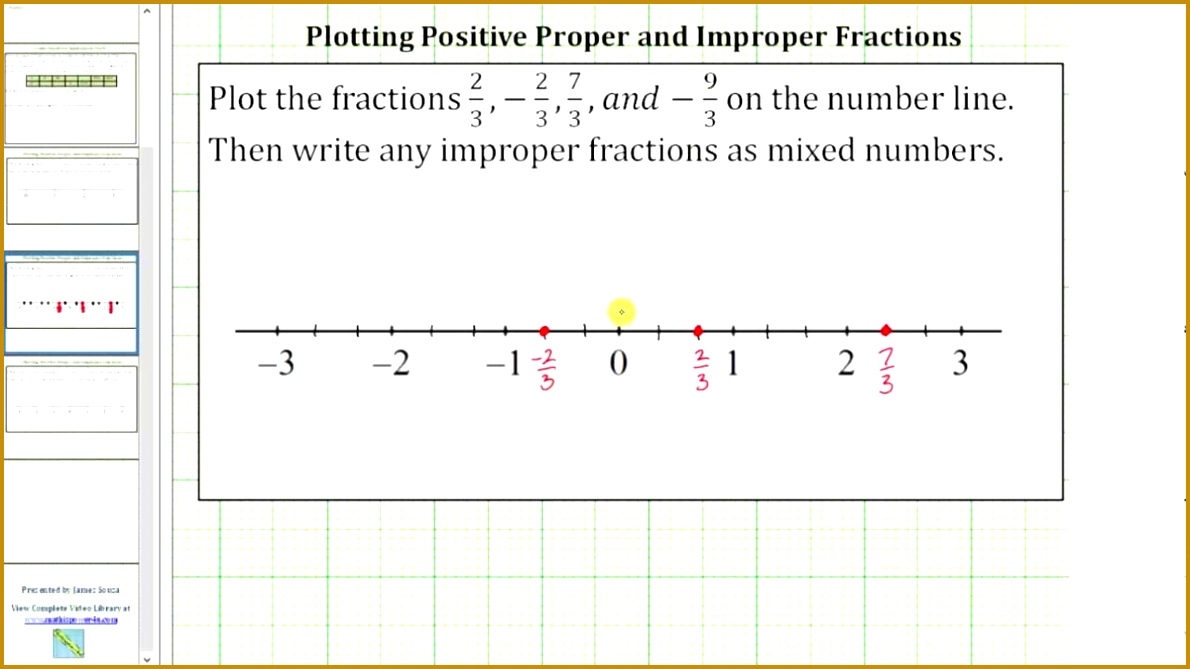 3 Fractions On A Number Line Worksheet FabTemplatez