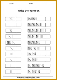 Free Printable Worksheets Tallying tally marks 260184