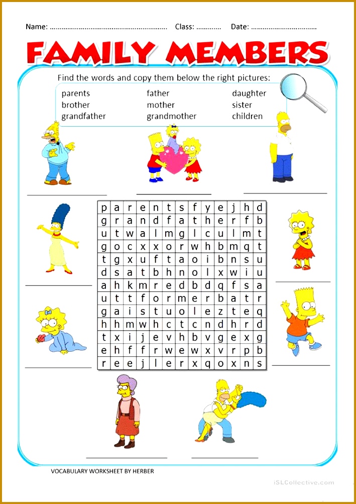 FAMILY MEMBERS WS worksheet Free ESL printable worksheets made by teachers 1003709