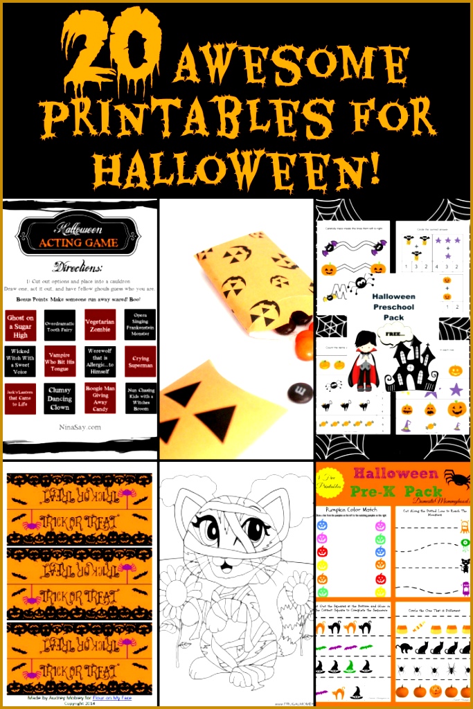 20 Free Halloween Printables for Family Fun Activities 1024683