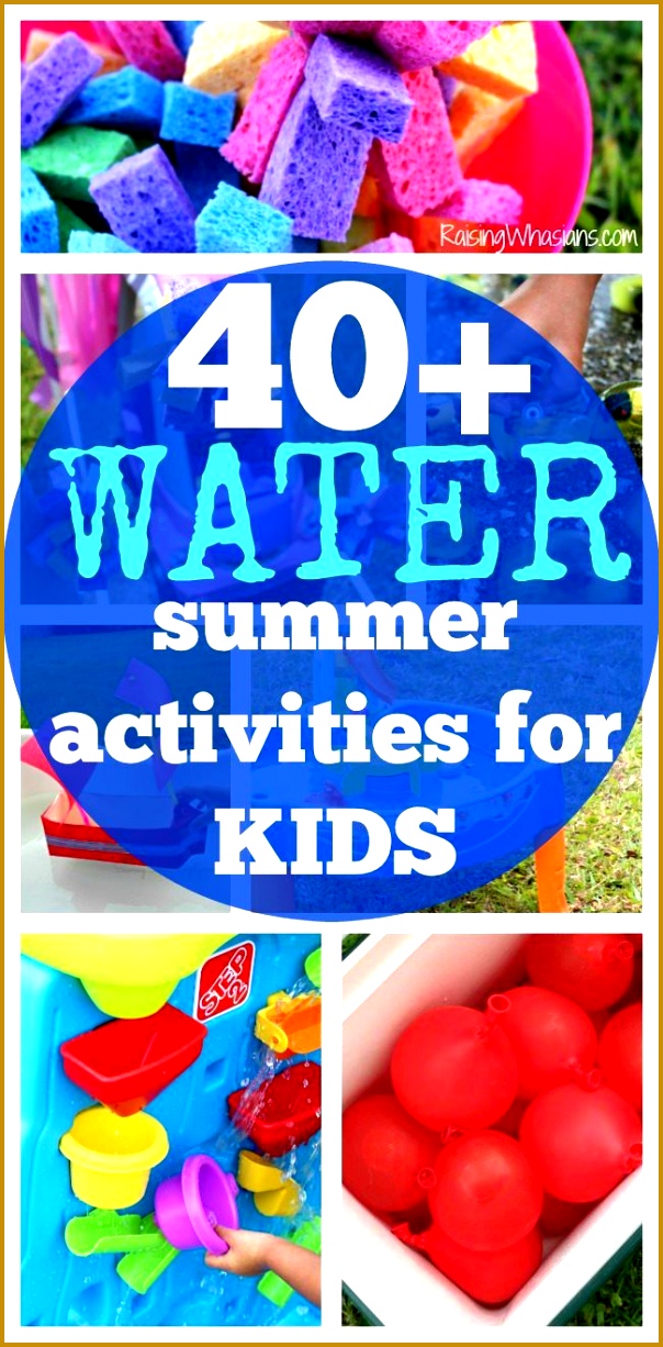 40 Water Summer Activities for Kids Printable Checklist 1226604