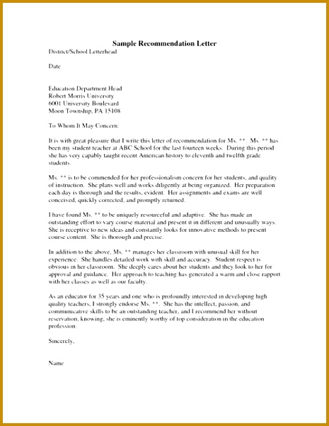 Graduate School Re mendation Letter Grad School Re mendation Letter Examples Mediafoxstudio 601465