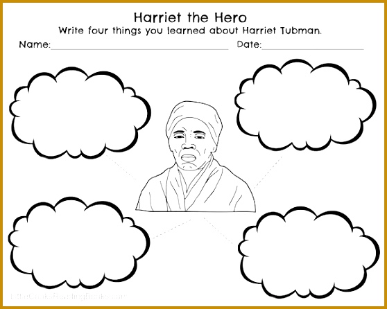 7 Harriet Tubman Worksheets | FabTemplatez
