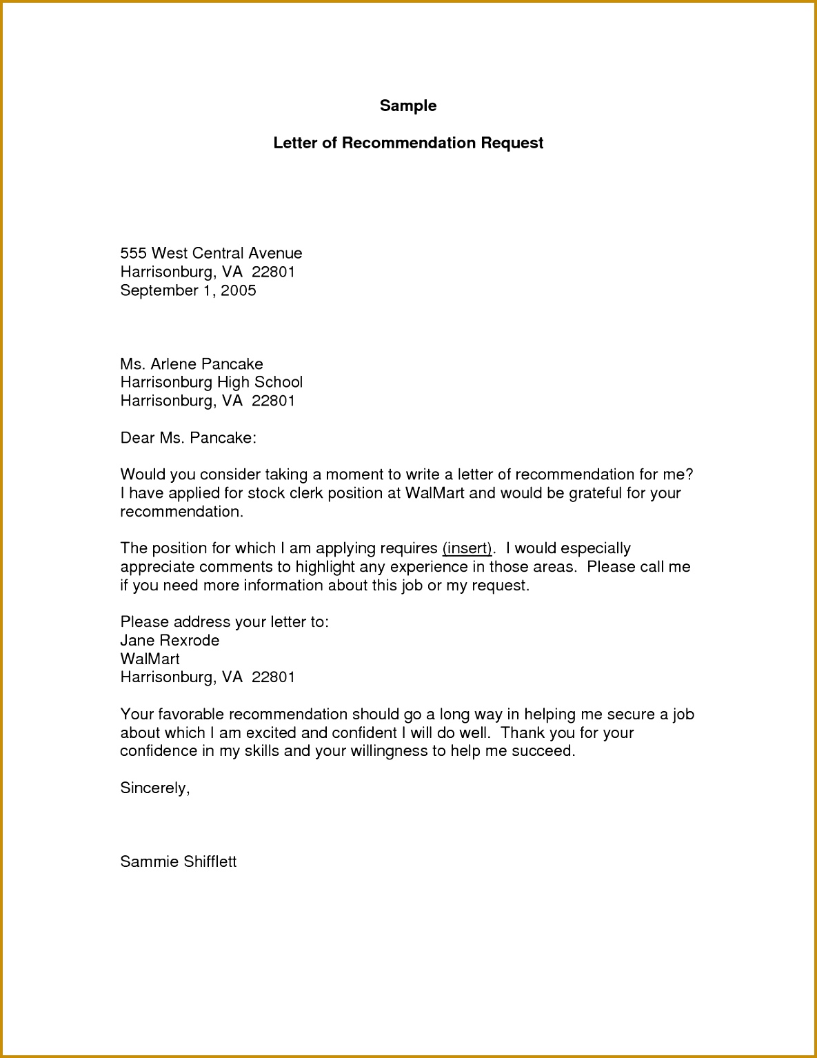 reference letter request sample 15341185
