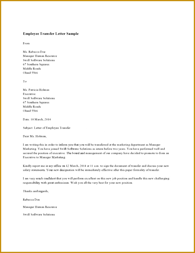 Best Request Letter for Job Sample for Your Sample Request Letter for Transfer to Other 885684