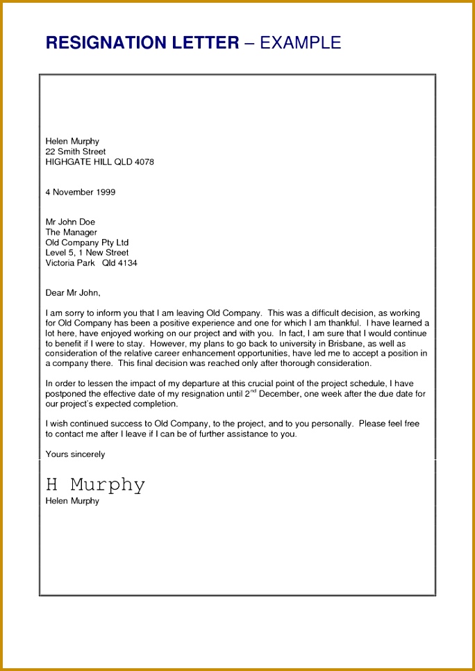 Best Letter For Resignation Ideas Resignation 966684
