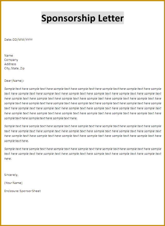 sponsorship letter examples 884645