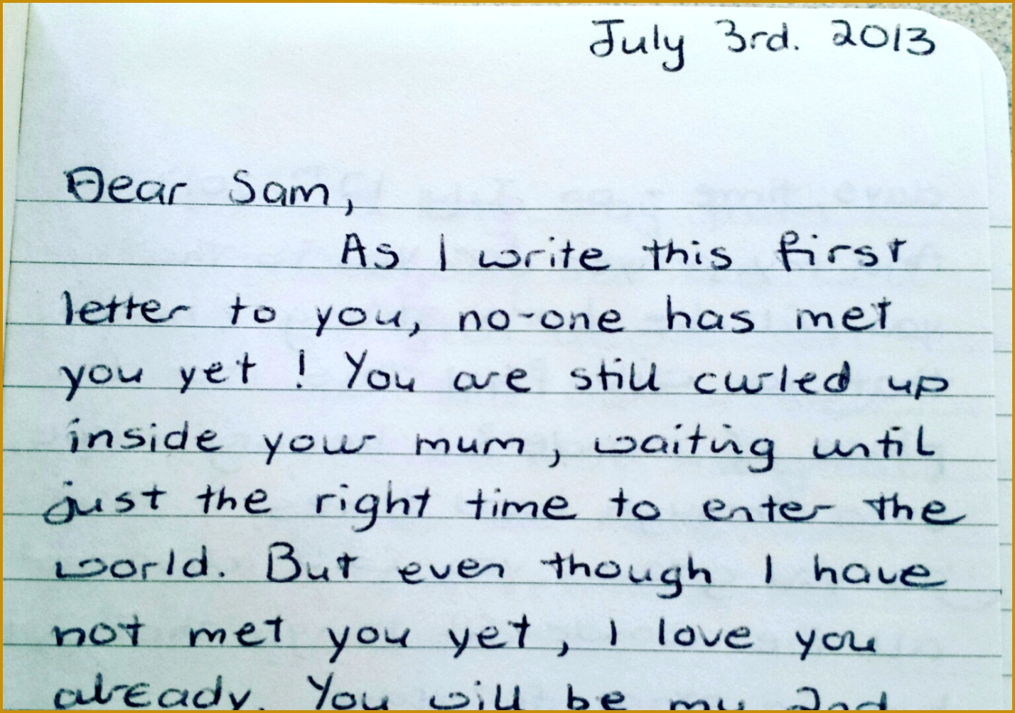 How precious these letters will be when I am long gone and because they are contained in a book the letters will not be lost 10041428
