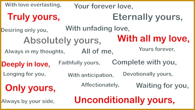 Write Love Letters Closing 369651