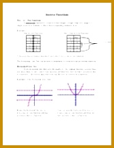 11 Pages Inverse Functions 216167