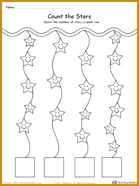 FREE Patriotic Count and Write the Number of Stars Worksheet Count 372279