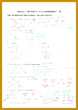 1 pages Triangle Angles Review Answer Key 216153
