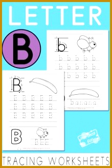 Letter B Tracing Worksheets 328219