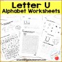5 Letter F Worksheets