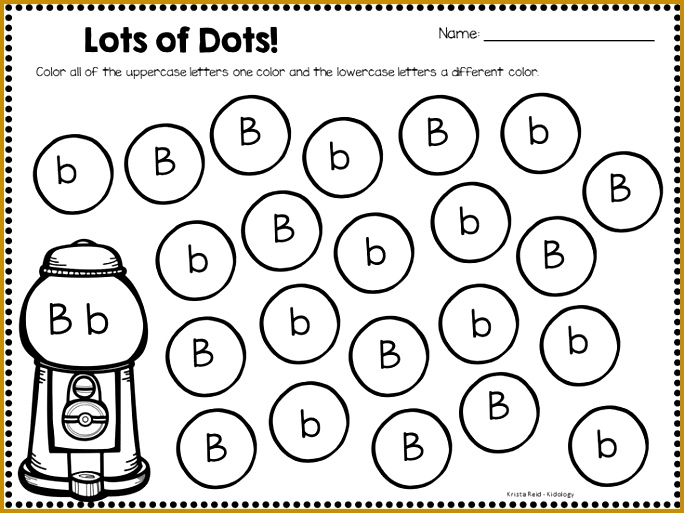 Fun and engaging letter recognition activity Students use a bingo dauber… 513684