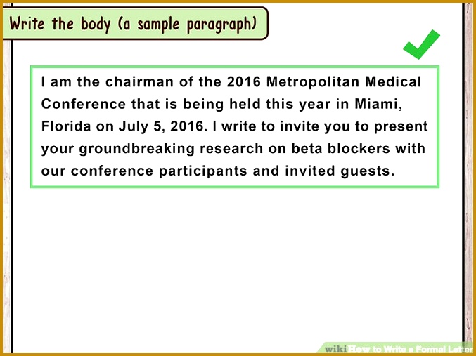 Image titled Write a Formal Letter Step 13 677507