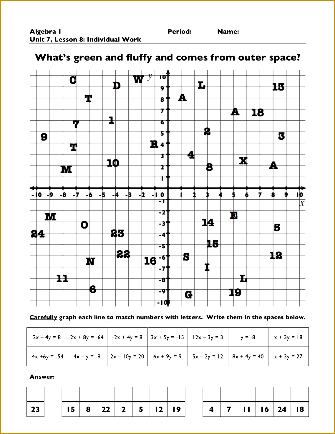 This site has tons of worksheets and activities he has all of his lesson plans 14731138