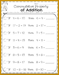 May First Grade Worksheets for Spring 3crfe First Grade Math Worksheets for May mutative Property of Addition 251200