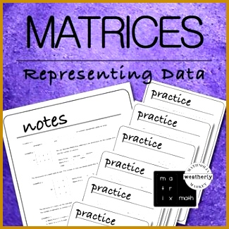 MATRICES Real World Applications 325325