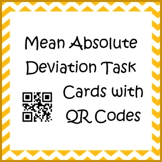 Mean Absolute Deviation Activity 325325
