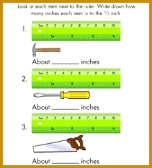 Printable Math and Measurements Worksheets 243219