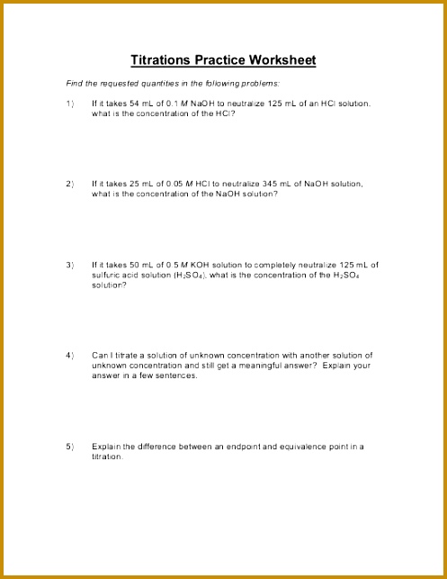 179 best Stoiciometrie rekenen images on Pinterest tuldc Titrations Practice Read more about concentration naoh neutralize equivalence titrations and worksheet 643497