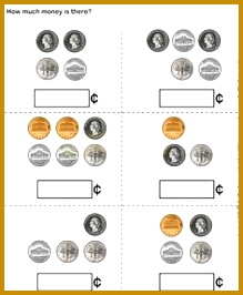 Money 16 math Worksheets kindergarten Worksheets 219266