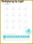 5 Multiplication Worksheets