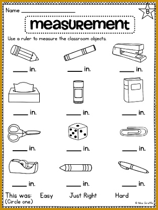 Free Non Standard Measurement Worksheets Worksheets for all Download and Worksheets 418314