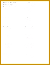 3 pages Multiplying Polynomials Answer Key 216167